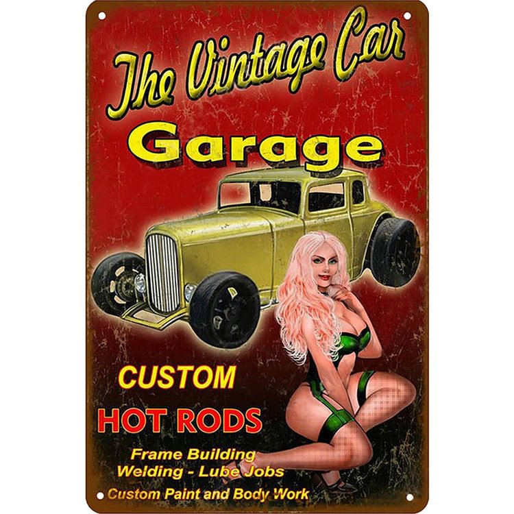 Car Model - Vintage Tin Signs/Wooden Signs - 8*12Inch/12*16Inch