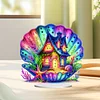 Diamond Painting Seashell House Desktop Ornaments for Home Office Decor