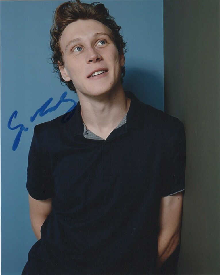 George MacKay Autographed Signed 8x10 Photo Poster painting COA #3