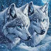 Wolf-11CT Stamped Cross Stitch 50*50cm tapestrymarket