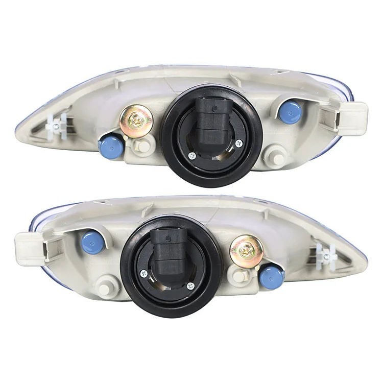 Silscvtt Fog Lights Assembly Replacement for 2005-2008 Toyota Corolla with Bulbs + Bezel Front Driving Fog Light Left+Right Side (Passenger & Driver Side)