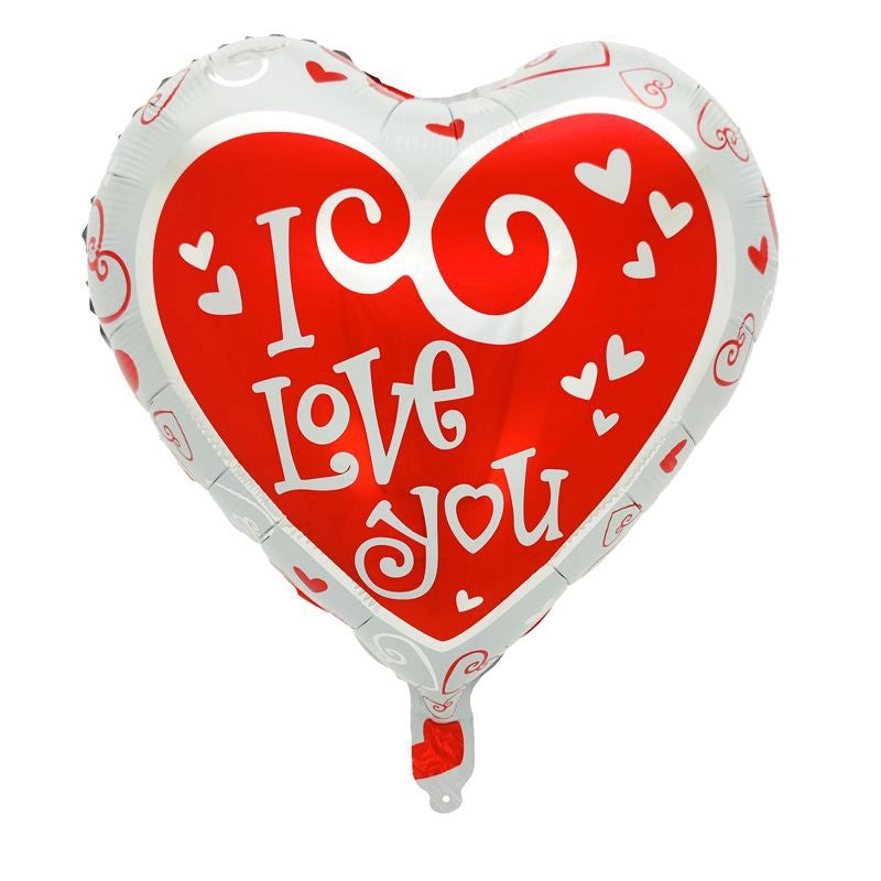 Vacation Minimalist Heart Shape Aluminum Film Travel Daily Balloons