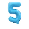 50PCS Polka Dot Colorful 0-9 Numbers 16" Aluminum Film Balloons Birthday Party Decor Supplies