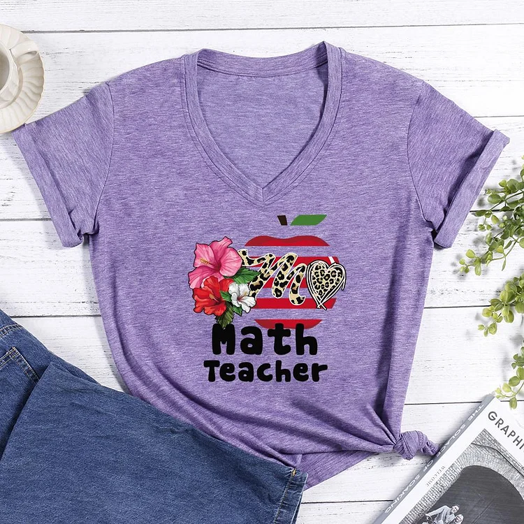 Teachers' Day V-neck T Shirt
