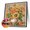>SALE<5D DIY Partial Special Shaped Drill Diamond Painting Poppy Flowers Decor 30x30cm