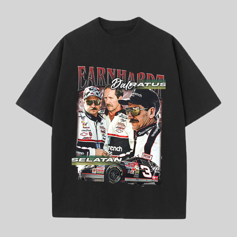 Dale Earnhardt Printed Unisex Oversized T-shirt