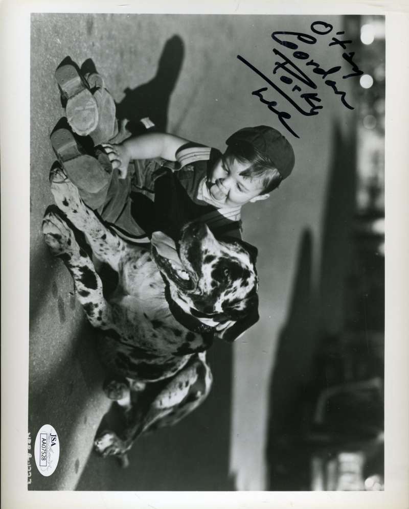 Gordon Porky Lee Jsa Coa Hand Signed 8x10 Photo Poster painting Autograph Authentic