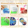 Diamond painting Bird Mirror