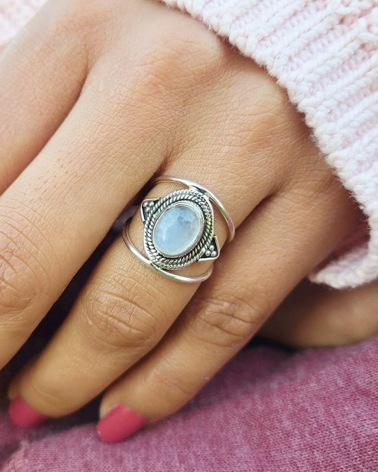 Vintage Moonstone Ring