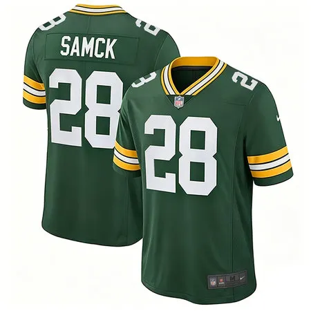 Youth Green Bay Packers #28 Trey Smack Green 2026 NFL Draft Vapor Limited Jersey