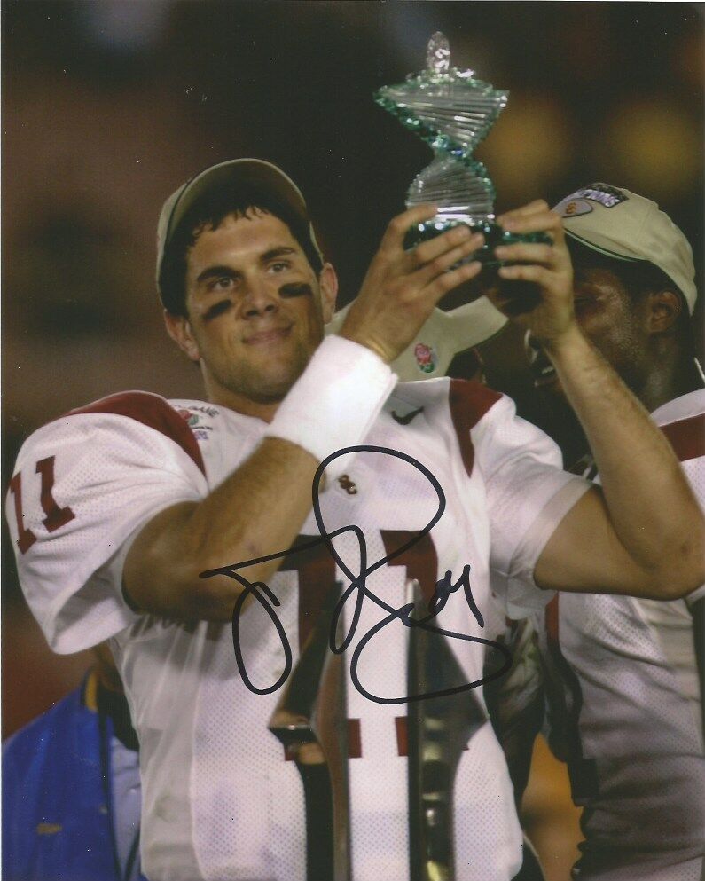 USC Trojans Matt Leinhart Autographed Signed 8x10 Photo Poster painting COA