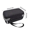 For Memoking Phomemo Label Maker Case Mini Pocket Printer Case Shockproof Sticker Paper Storage Holder Anti-Scratch Nylon Printer Storage Bag for Label Maker/Thermal Paper