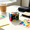 Mini retro digital camera, portable for students on campus, small camera with built-in filters, CCD camera
