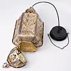 Solar Lantern Outdoor Garden Hanging Light Iron Hollow Design