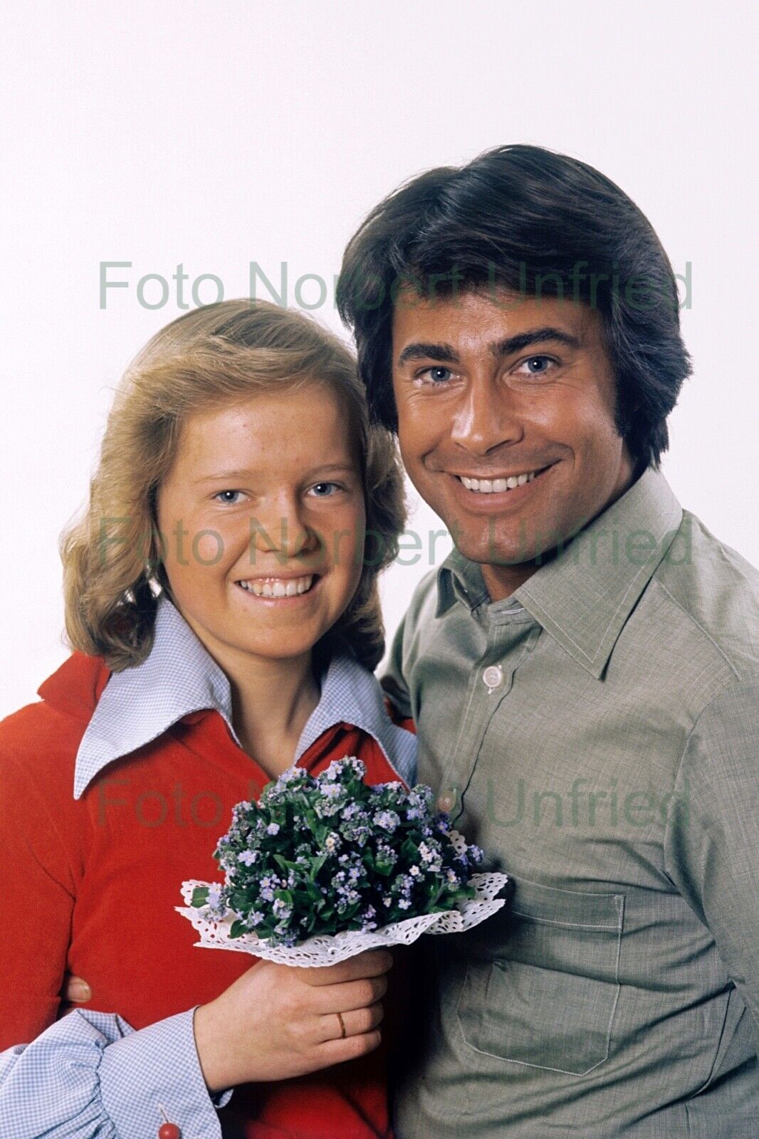 Anita Hegerland - Roy Black 10 X 15 CM Photo Poster painting Without Autograph (Star-38