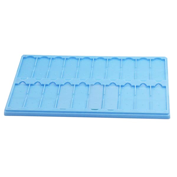 Plastic Microscope Slide Tray; 20 Capacity