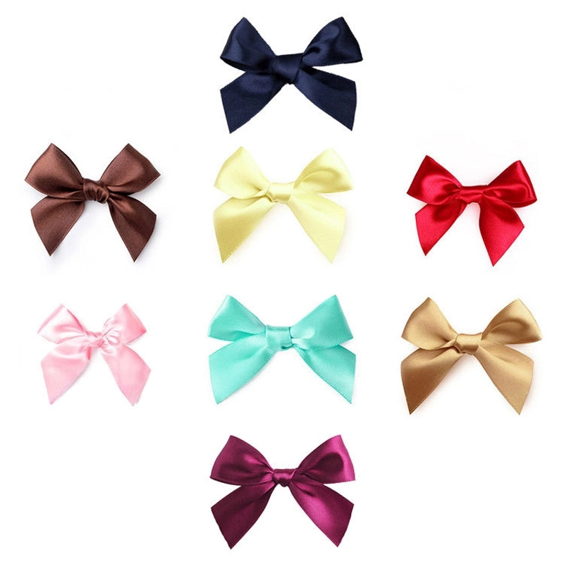 100 Pieces Modern Style Bow Knot Ribbon Party Festival Gift Wrapping Supplies