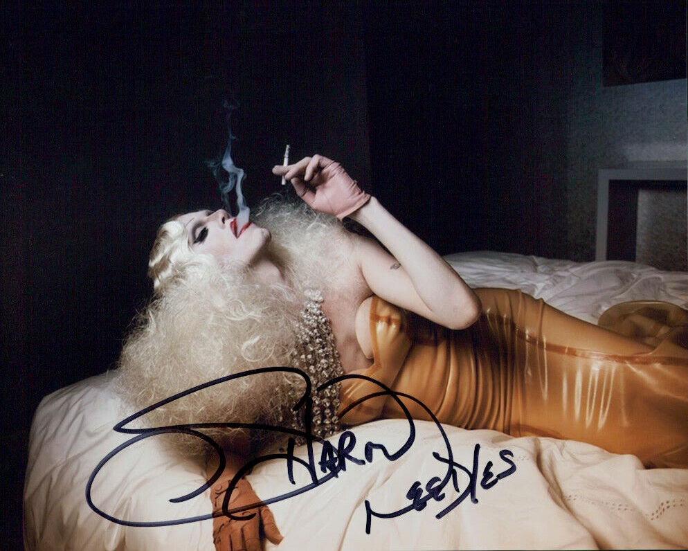 Sharon Needles signed authentic 8x10 Photo Poster painting COA