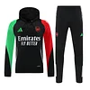 2024/2025 Long Sleevesd Arsenal Hooded Training Kit Football Jersey 1:1 Thai Quality