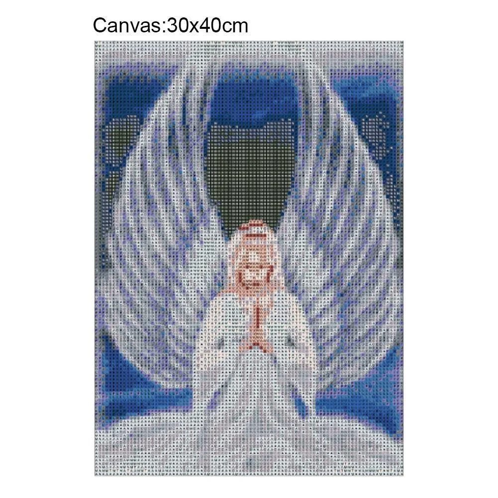 Diamond Painting - Full Round Drill - Angel Wings(30*40cm)