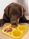 Silicone Fillable Dog Toys Dishwasher Safe Refillable Dog Food Ball Pet Supplies