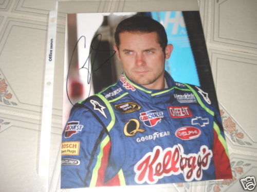 Casey Mears Nascar Racing Autograph Signed 8x10 Photo Poster painting