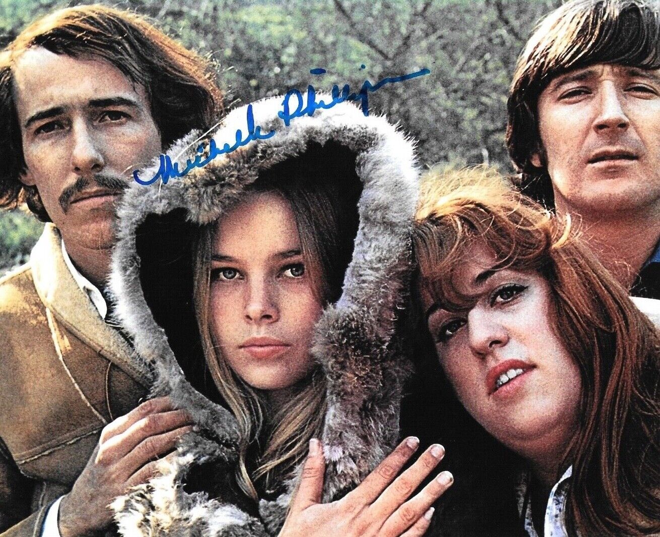 * MICHELLE PHILLIPS * signed 8x10 Photo Poster painting * THE MAMAS AND THE PAPAS * COA * 11