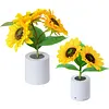 Shimmering Sunflower Lamp Rechargeable Sunflowers Flower Lamp Sunflower Night Light for Mom Wife Friends Girlfriend Teacher Grandma