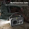 16000mAh AM/FM/WB NOAA Emergency Weather Radio Hand Crank/Solar/Type-C Charging