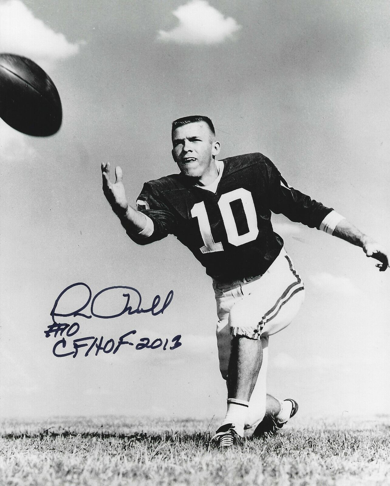 Signed 8x10 DON TRULL Baylor Bears Autographed Photo Poster painting w/ COA