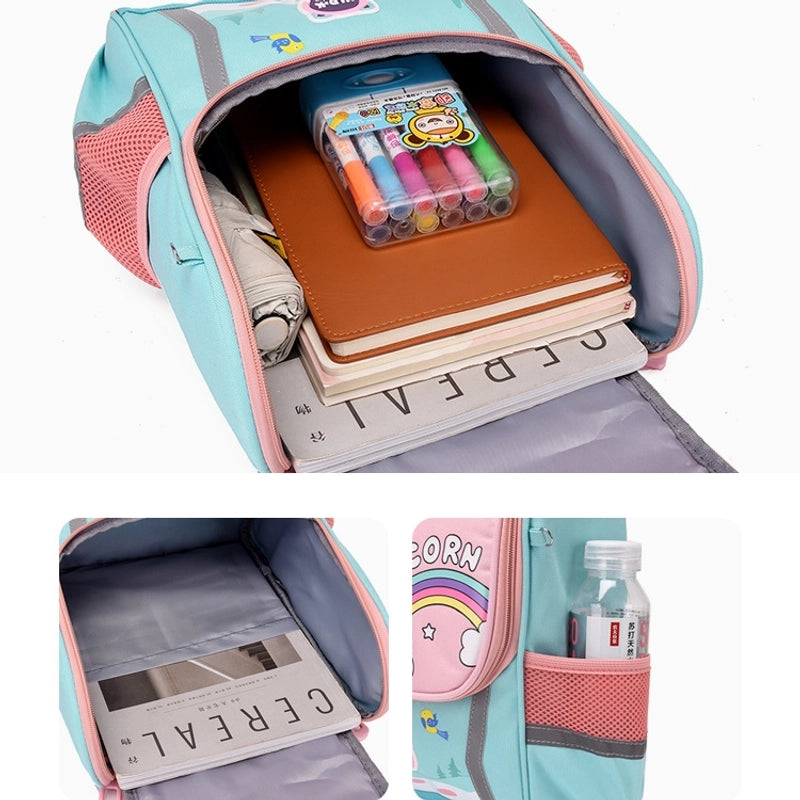 Waterproof Letter School Daily School Backpack