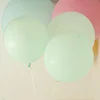 10 Pack | 18" Matte Pastel Mint Helium or Air Latex Party Balloons