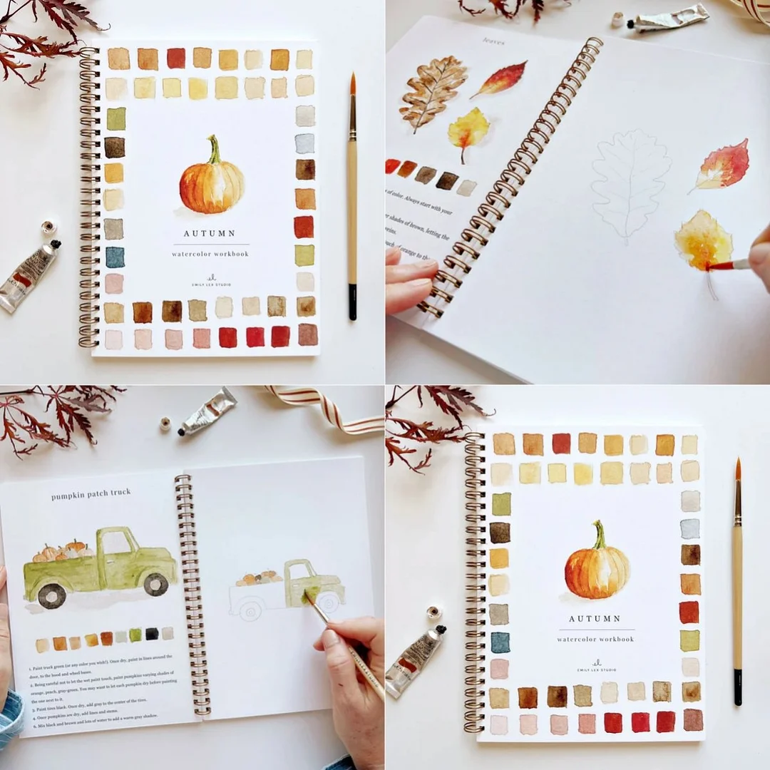 Emily Lex Watercolor Workbook