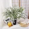 6 Stems Snow Spraying Babysbreath Artificial Greenery Winter Christmas