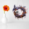 Halloween Skeleton DIY Diamond Painting Double Sided Effect Garland Pendant Kit for Wall Window