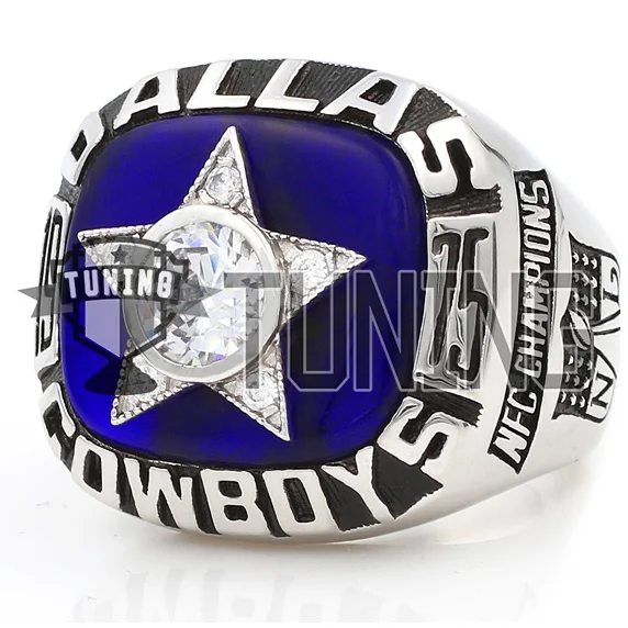 1975 Dallas Cowboys NFC Championship Ring Custom championship ring sizes