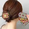 5Pcs pu mandala motif cheveux bâtons-bricolage accessoires de mode