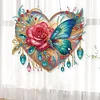 Acrylic Rose Butterfly - 5D DIY Craft Pendant