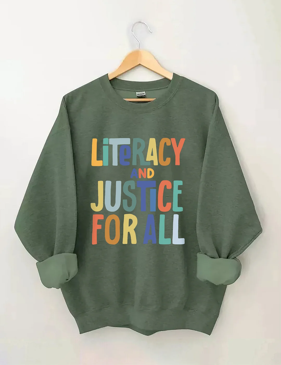 Literacy And Justice For All Sweatshirt