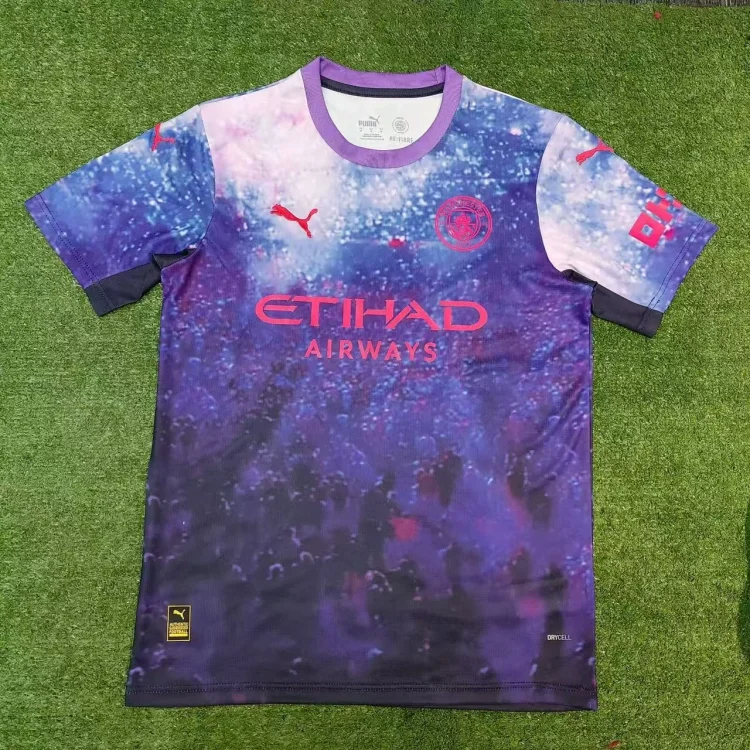 25/26 season Manchester City purple concept jersey