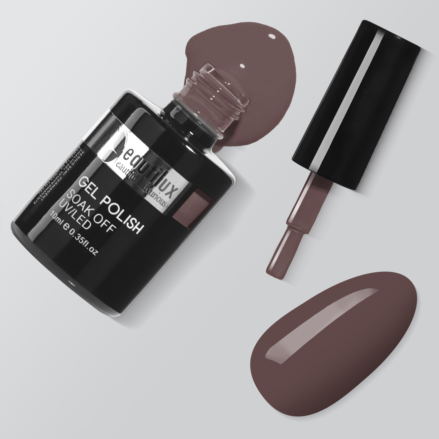 HEMA& TPO Free Nail Gel Polish Color 10ml Winter Collection-Mousse