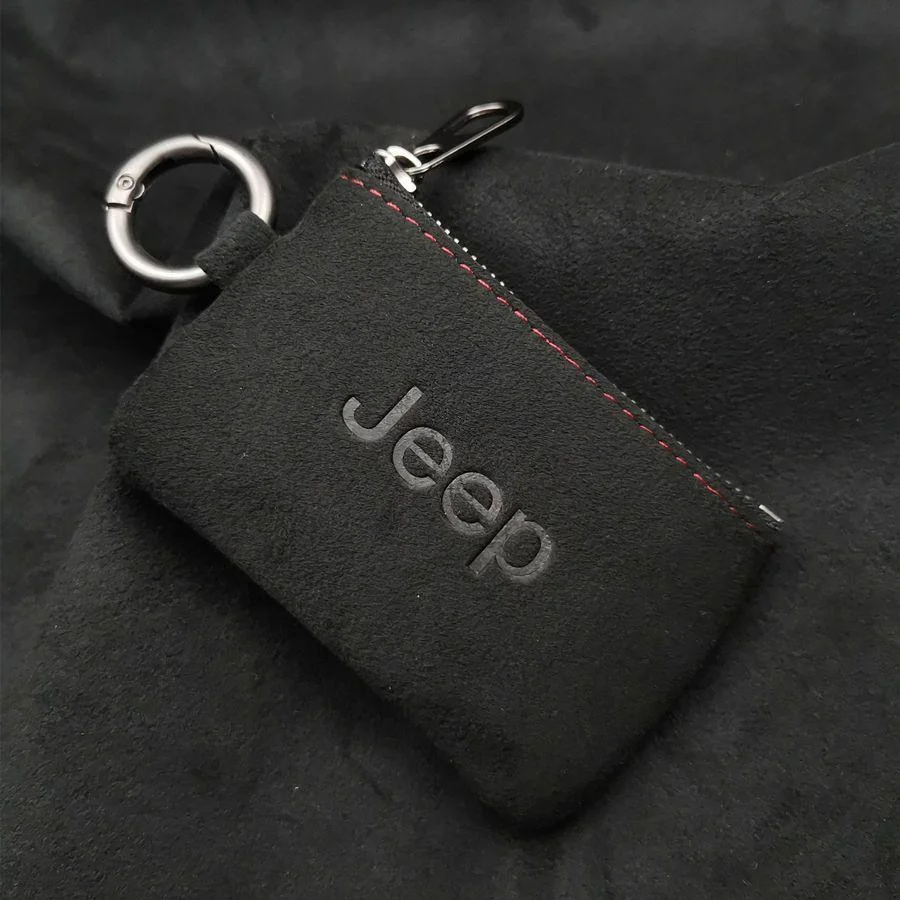 Car key high-end suede key bag