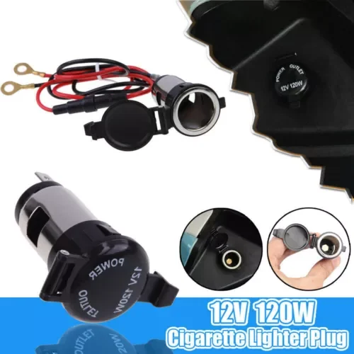 Dronehint Car Parts Cigarette Lighter Waterproof Socket Charger Power Adapter Accessories (For: GMC) Parts