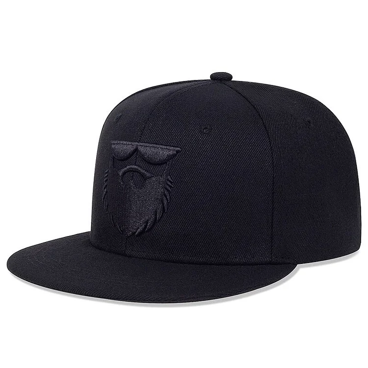 Men Women Cotton Snapback Hat Hip Hop Baseball Cap Beard Old men embroidery Trucker Caps Adjustable Outdoor leisure Hats