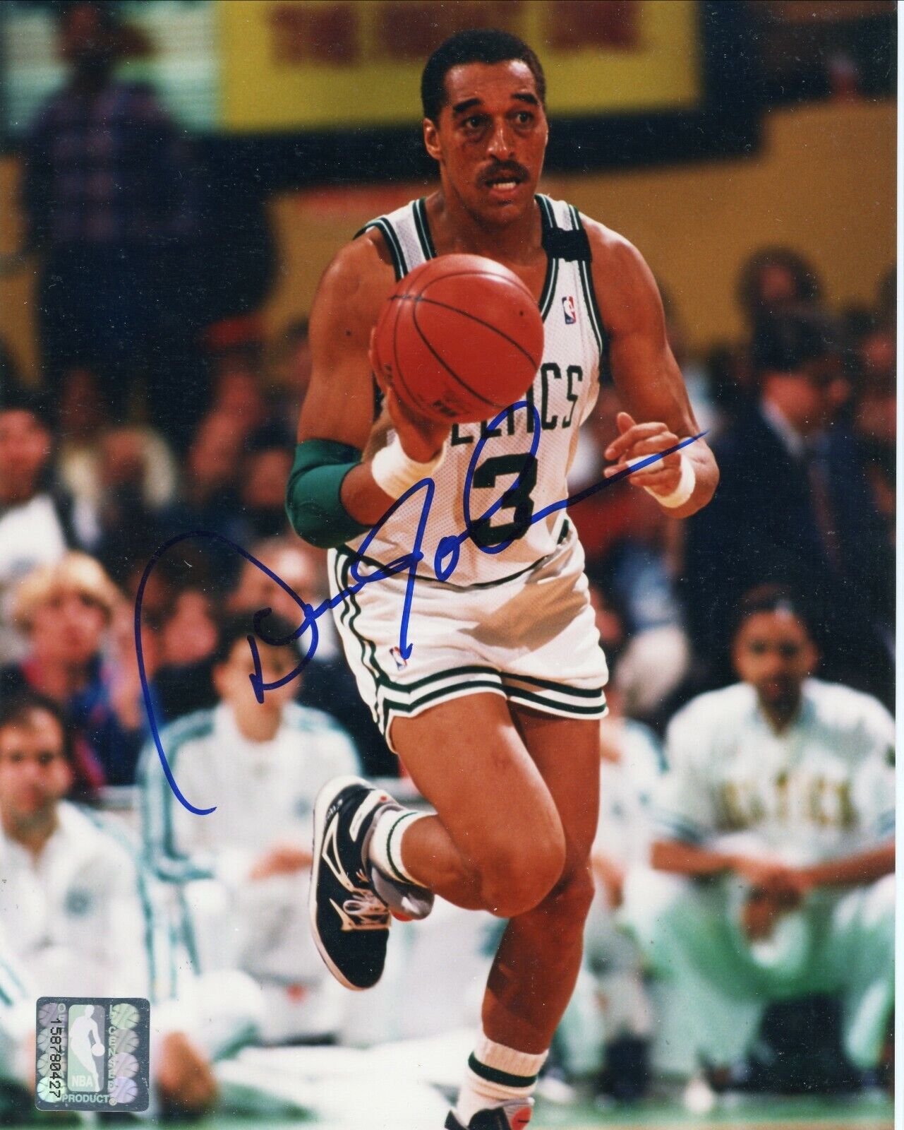 DENNIS JOHNSON BOSTON CELTICS DECEASED 8X10 Signed Autographed