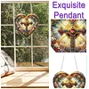 Cross 2D Flat DIY Diamond Painting Pendant Single-Sided Rhinestone