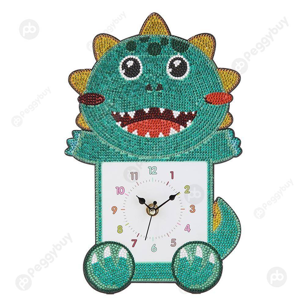 

Crocodile-Creative Diamond Wall Clock, 501 Original