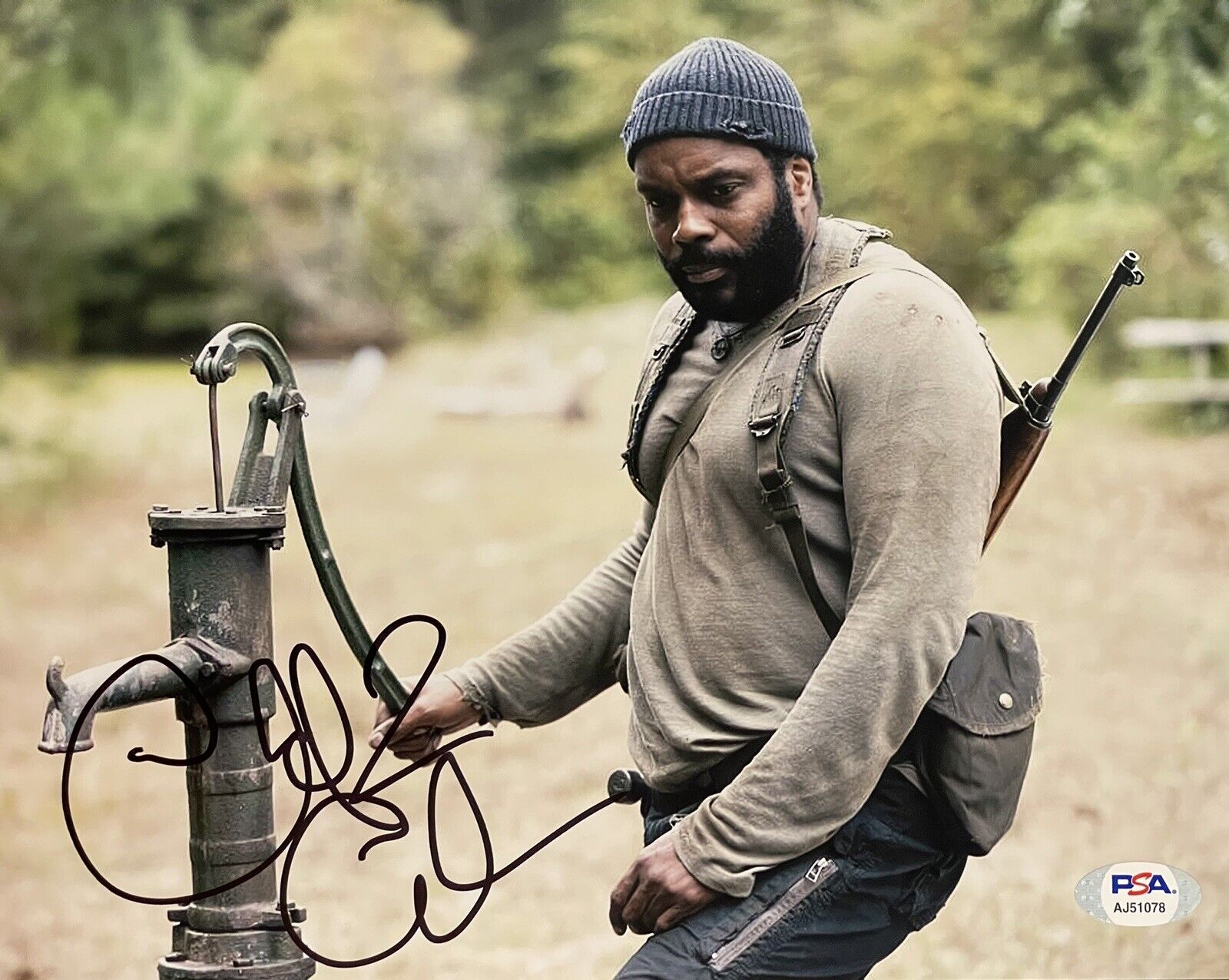 Chad L Coleman Signed Autographed The Walking Dead 8x10 Photo Poster painting Tyrese PSA/DNA