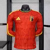 2026 Long Sleeves Player Version Belgium Home Football Shirt 1:1 Thai Quality