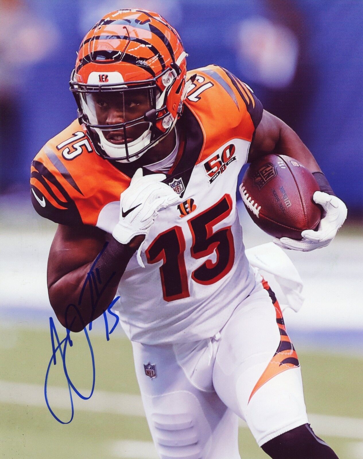 ~~ JOHN ROSS Authentic Hand-Signed Cincinnati Bengals